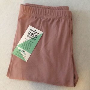 Comfy pinkish leggings! One size.